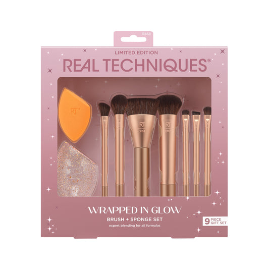 Wrapped In Glow Brush + Sponge Set