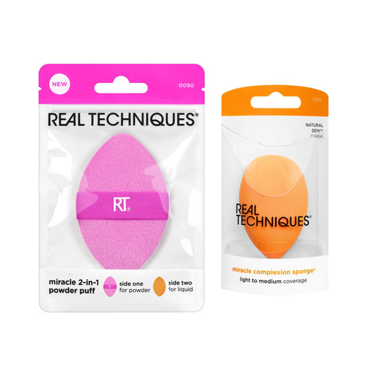 Miracle Complexion Sponge + Miracle 2-In-1 Powder Puff