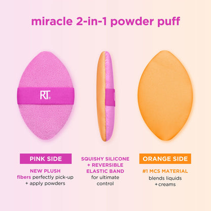 Miracle 2-In-1 Powder Puff Duo