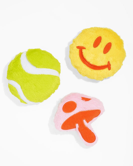 Playful Plush Dog Toy Kit